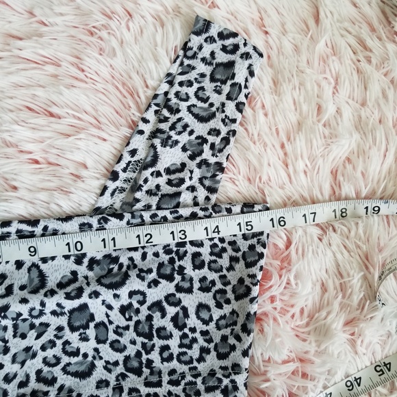 💋SALE Animal Print Bandage Trendy Cut Party Dress - Picture 5 of 7